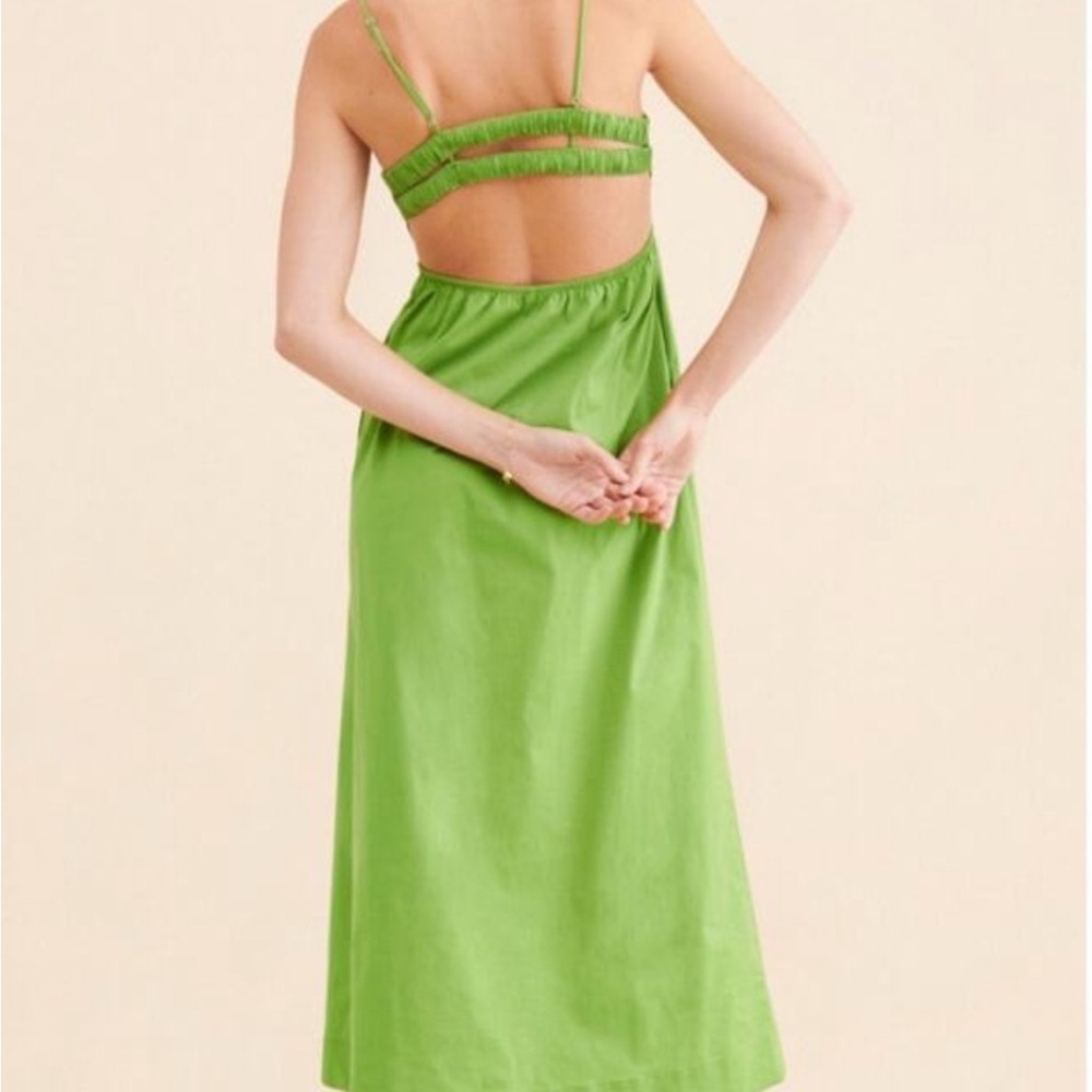 Free People Green Fifi midi dress - Picture 2 of 5